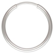 Créoles rondes 14 mm - Fil 1.2 mm - en Argent 925 x2|raw }}