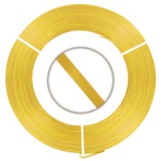 Fil Aluminium plat 5 mm Doré x10 m|raw }}