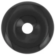 Donuts 50 mm - Agate noire x1