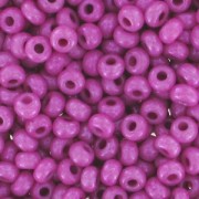 Preciosa Perles rocailles 9/0 2.5 mm - Parme Opaque x20g