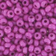 Preciosa Perles rocailles 9/0 2.5 mm - Parme Opaque x20g