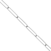 Chaîne maille Rectangle 5 mm en Acier inoxydable 304 x1m|raw }}