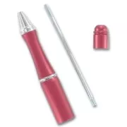 Stylo à décorer en métal Rouge