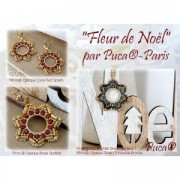 Minos® par Puca® 2.5x3 mm - Opaque Red Coral Tweedy x5g