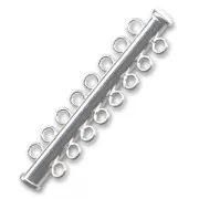 Fermoir 8 rangs coulissant 49 mm en Argent 925 x1