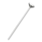 Clou pour cabochon 1028 6 mm 35x0.6 mm en Argent 925 x1|raw }}