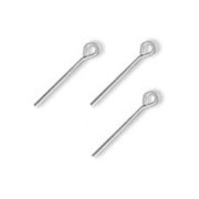 Clous tête ronde 13x0.7 mm en Argent 925 x20|raw }}