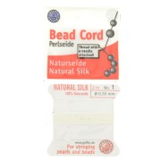 Fil de soie 0.35 Blanc x2m