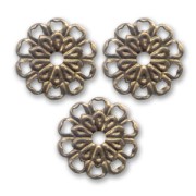 Intercalaires métal  8 mm bronze x10|raw }}
