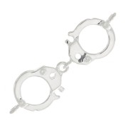 Intercalaire menottes 24x7 mm - Argent 925 x1