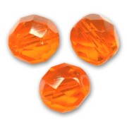 Red Topaz - Facettes 8 mm Red Topaz x20 Facettes 8 mm Red Topaz x20