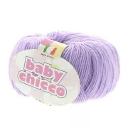 Laine Baby Chicco n°730 - 100% Merinos - Violet x50g