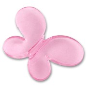 Papillon 20x28 mm Rose x1