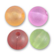 Assortiment de rondes 16 mm Frosted x10