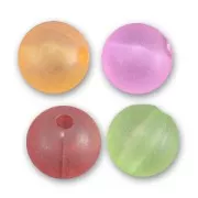 Assortiment de rondes 16 mm Frosted x10