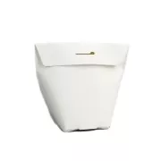 Boîte cadeau en carton à monter soi-même 10x12x6 cm - Blanc x1