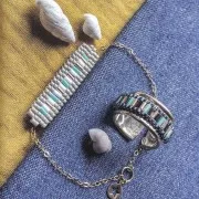 Tissage et broderie de perles Miyuki - 100 motifs à réaliser en perles Miyuki x1