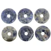 Donuts 30 mm pierre gemme - Sodalite x1