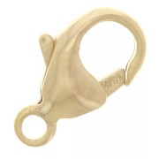 Fermoirs mousquetons 11 mm - Gold filled (or laminé)  x30|raw }}