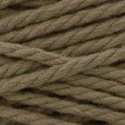 Bobine de cordon en polyester recyclé pour macramé extérieur 5 mm - Naturel x70m