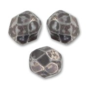 Facettes 3 mm Chalk White Grey Marble x50