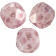 Facettes 3 mm Chalk White Purple Marble x50|raw }}