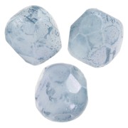 Facettes 3 mm Chalk White Blue Marble x50|raw }}