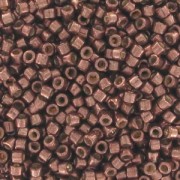 Miyuki Delica Duracoat 11/0 DB1843 - Galvanized Dark Mauve x8g|raw }}