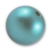 Perles acryliques 16 mm Turquoise x6