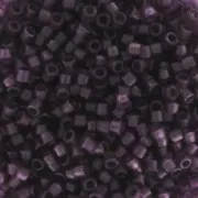 Miyuki Delica 11/0 DB0782 - Dyed Semi Mat Transparent Plum x8g