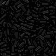 Bugles Toho 3 mm TB-01-49 - Opaque Jet x10g|raw }}