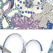 Biais en tissu Liberty - Mauvey - Violet x1m|raw }}