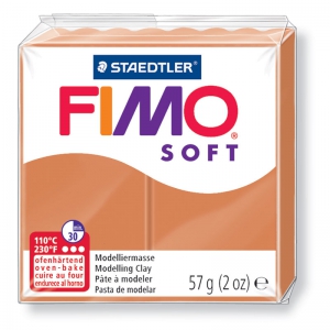 Pâte Fimo Soft 57gr Cognac (76)