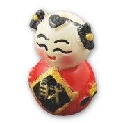 Figurine chinoise 30 mm Rouge x1|raw }}