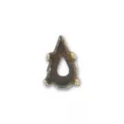 Serti griffe PureCrystal 4300 6x3 mm - Bronze x1