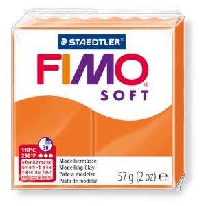 Pâte Fimo Soft 57gr Mandarine (n°42)
