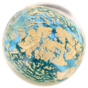 Ronde Murano Galaxy 12 mm Aqua x1