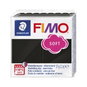 Pâte Fimo Soft 57gr Noir (n°9)|raw }}