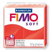Pâte Fimo Soft 57gr Rouge Indien (n°24)