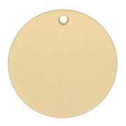 Sequin rond 16 mm - médaille à graver - Gold filled (or laminé) x1|raw }}