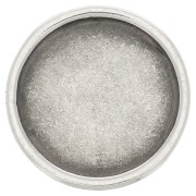 Poussoir rond pour cabochon fond plat 12 mm et lacet 10 mm - Placage Argent fin vieilli x1