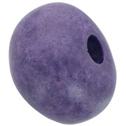 Perle en céramique 15 mm Purple mat x1