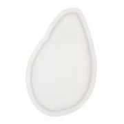 Moule silicone pour réaliser une tranche d'agate 73x40 mm x1