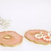 Moule en silicone - forme géode  - 82x82 mm pour résine x1