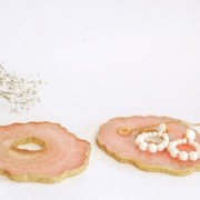 Moule en silicone - forme géode évidé - 122x122 mm pour résine x1