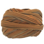 Ruban twill de soie Shibori - Copperplate x10cm