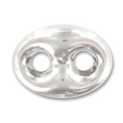 Intercalaire grain de café 22x18 mm en Argent 925 x1|raw }}