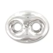 Intercalaire grain de café 22x18 mm en Argent 925 x1