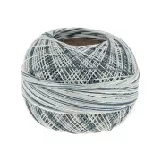 Fil de coton Lizbeth taille 40 Artic Evening n°9100 x274m