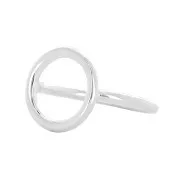 Bague cercle ajouré - Taille 52 - Argent 925 x1